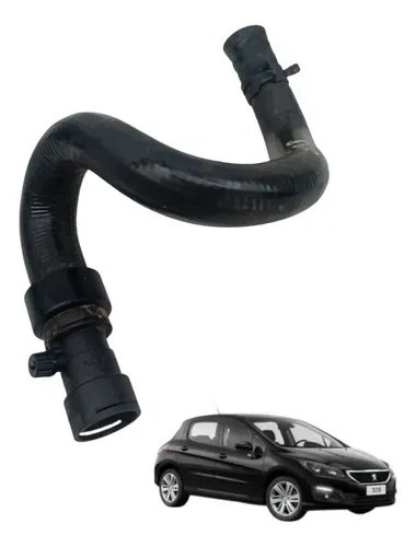 Mangueira Agua Motor Peugeot 308 2.0 2011 2012 2013 2014 Preto