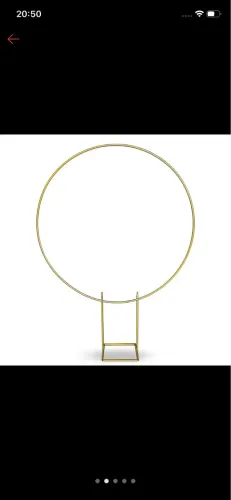 Estrutura arco redondo