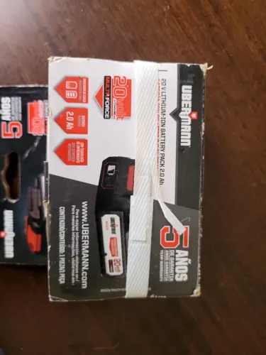 BAteria ubermann 2 amperes nova