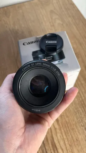 Canon 50mm f/1.8 Original - Estado de Nova | Pouquíssimo Uso