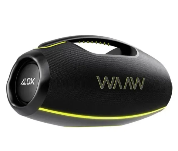 Caixa De Som Bluetooth Waaw By Alok 180W Rms Hyperboom 1000 - Preto
