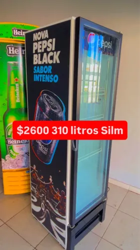 Freezer expositor slim 310 litros