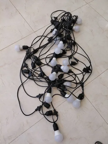 Varal de luzes