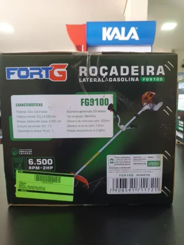 Roçadeira Nova Gasolina 2 Tempos COD: 0162