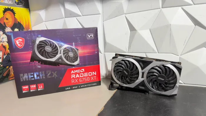 RX 6750XT 12GB MSI MECH R$ 1.899 Pix