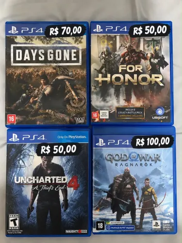 Jogos PS4
