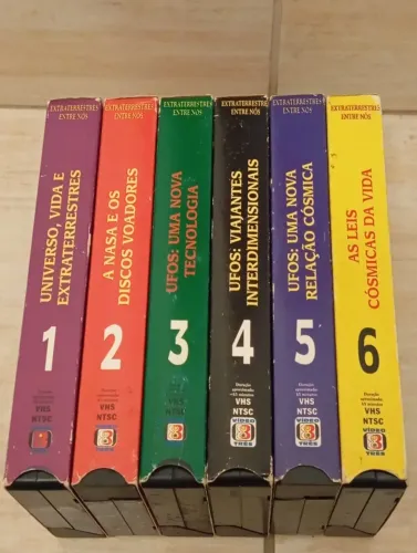 Coleção VHS Extraterrestres entre nós