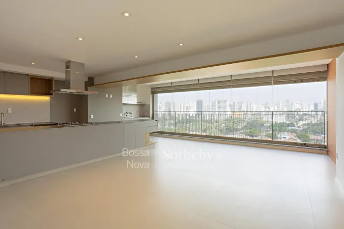 Apartamento contemporâneo com varanda gourmet, churrasqueira e lazer completo