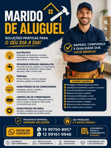 Precisa de Serviços em gerais em sua residência?
