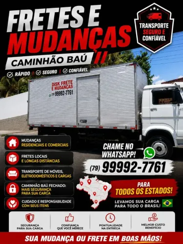 Transporte, Mudanças e Fretes