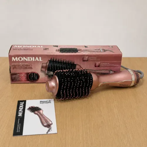 Escova Secadora Mondial Golden Rose 1200W 127V