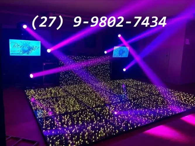 PISTA DE LED PARIS /DJ SOM E ILUMINAÇÃO