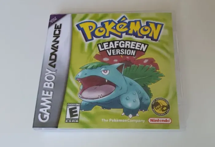 Cartucho Jogo Pokémon Leaf Green Version - Gba