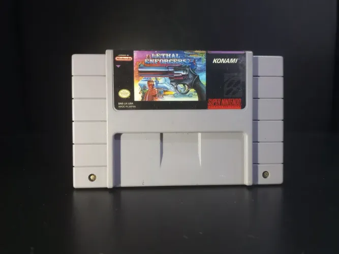 Cartucho Lethal Enforcers Super Nintendo SNES