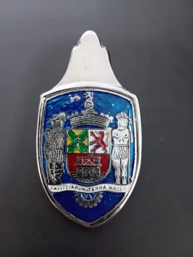 Escudo Emblema VW Fusca Antigo - Paulista Terra Mater