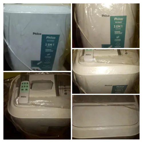 Ar-condicionado Portátil Philco12000qf5 Quente/frio Cor Branco