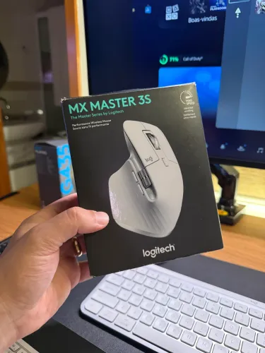 Mouse Logitech MX Master 3s branco