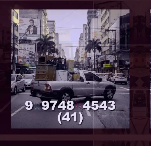 Frete rápido e seguro! Precisa de transporte? Ligue e organize sua mudança!