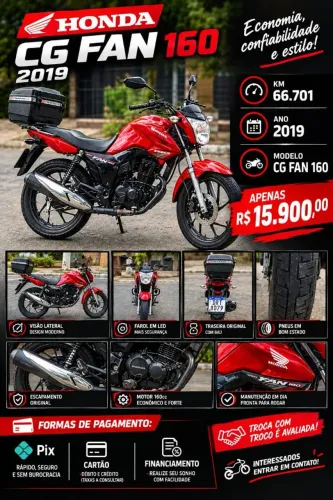 ? Honda CG Fan 160 - 2019
