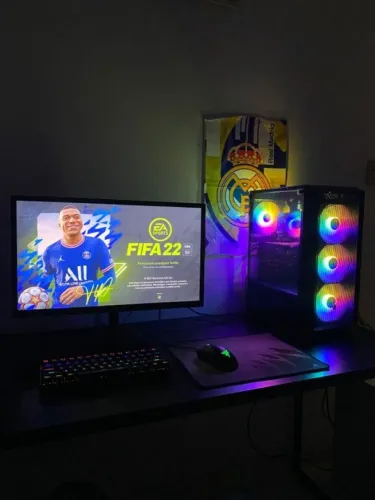 PC GAMER COMPLETO - RYZEN 5 + RX 580 - RGB - SETUP TOP