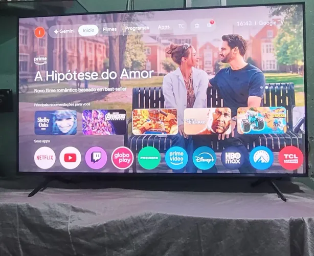 Smart Tv Tcl 55 Polegadas Qd-Mini Led 4k