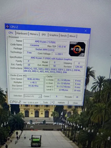 Pc am4 7 5700g 32gb ram 3200 ou 48gb