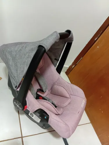 Bebê conforto Rosa (usado poucas vezes)