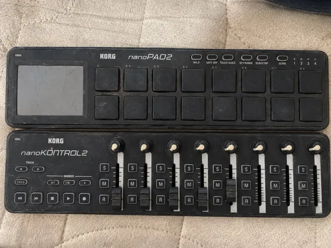 Korg nanokontrol 2 + Korg nanopad2