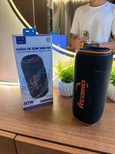 CAIXA DE SOM ÁTOMO SEM FIO