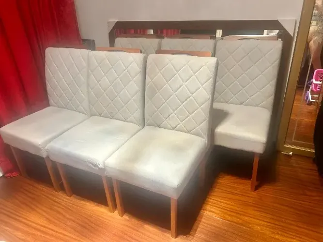 mesa de jantar com 6 cadeiras