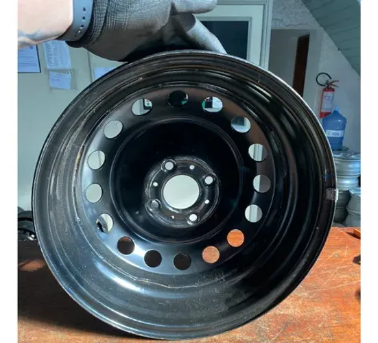 Roda Aro 16 4x108 Peugeot 307 308 408 Citroen C4 C5 Usada  Preto