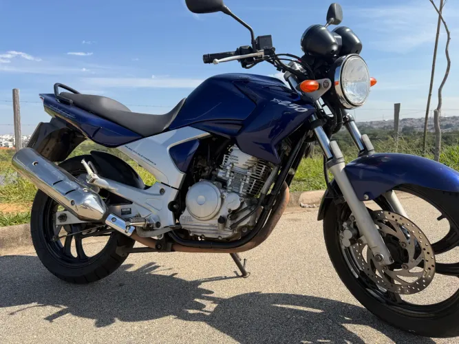 Fazer 250 azul 2008 impecável 