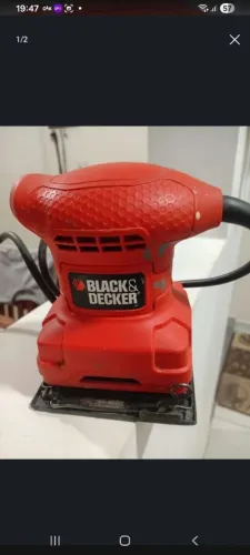 Lixadeira Orbital 1/4 Black Deckek