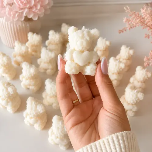 15 Velas de Ursinho com Coração
