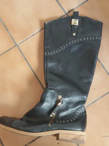 Bota em couro Jorge Bischoff