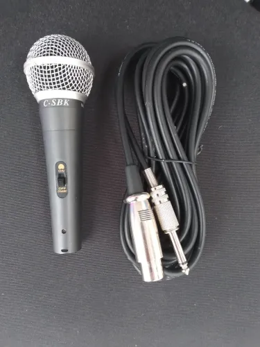 Microfone Dynamic M-58 CBK