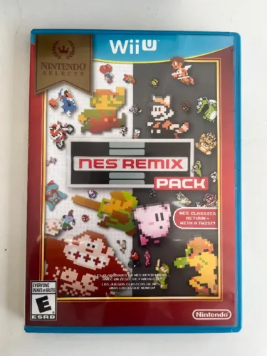 JOGO NES REMIX PACK SEMINOVO - WII U