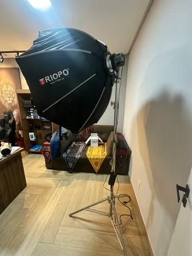 Octabox Triopo 90 + Pedestal alumínio profissional 