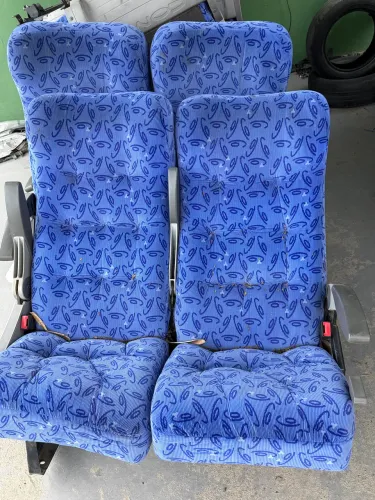 Bancada semi leito- Microônibus 19 lugares 