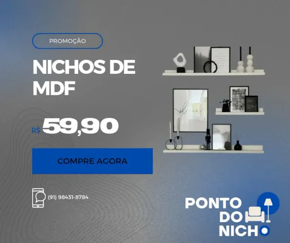 NICHO MDF MODERNO