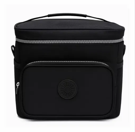 Lancheira bolsa térmica grande fitness viagem unissex