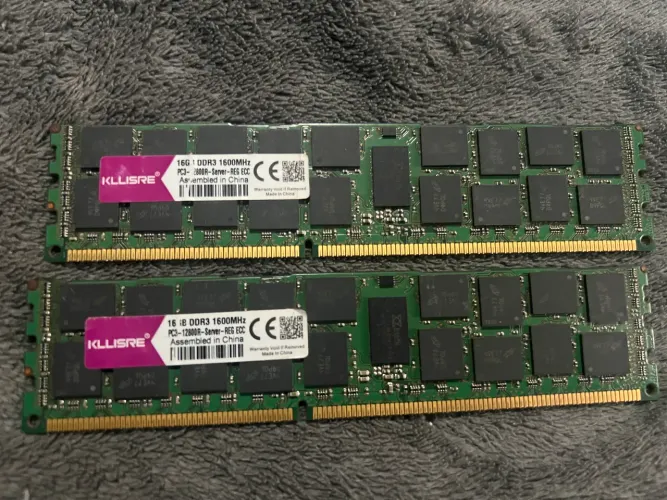Memória ram ddr3 32gb ecc