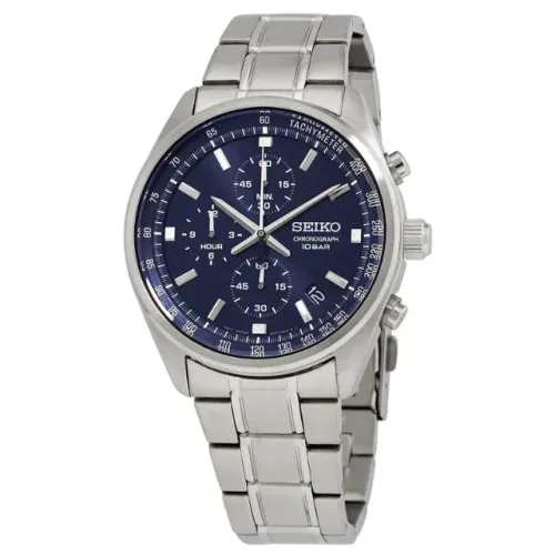 Relógio SEIKO Cronógrafo Quartz Azul SSB377