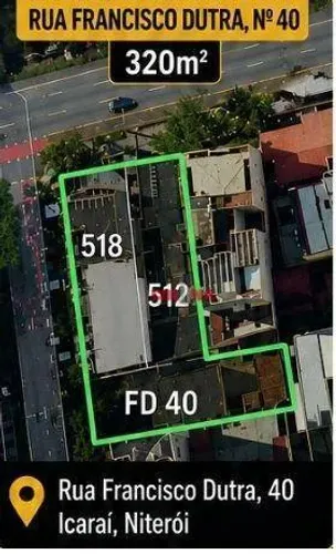 Terreno à venda, 980 m² por R$ 9.000.000,00 - Icaraí - Niterói/RJ