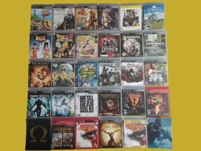 Jogos PS3 / PS4 / PS5 / PSP / XBOX ONE / Raros / Colecionador / Novos / Usados / Edição