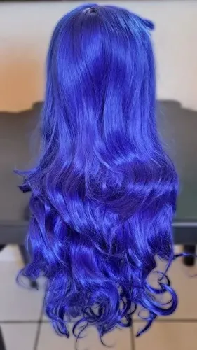 Perucas Sintéticas Novas para Cosplay - Azul e Rosa | Nunca Usadas