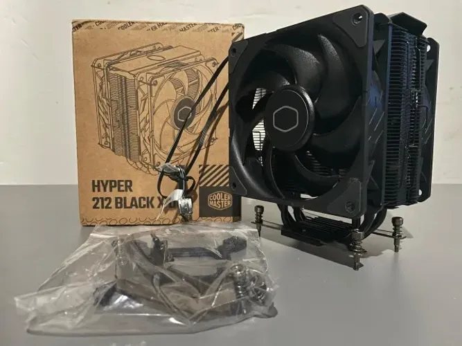 Cooler Para Processador Cooler Master Hyper 212 X Duo, 120mm, Preto, RR-S4KK-25DN-R1