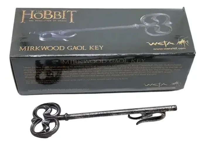 The Mirkwood Chave Senhor Dos Anéis The Hobbit Replica Weta