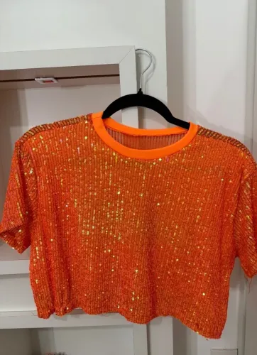 Combo 2 blusas brilhosas