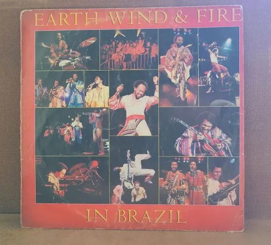 Lp Earth Wind & Fire - In Brazil/Ed. Brasileira/Muito bom estado 